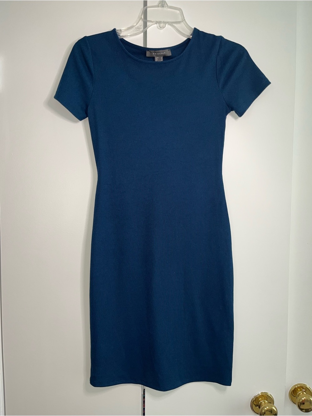 Primark Navy Blue Short Sleeve Knit Dress